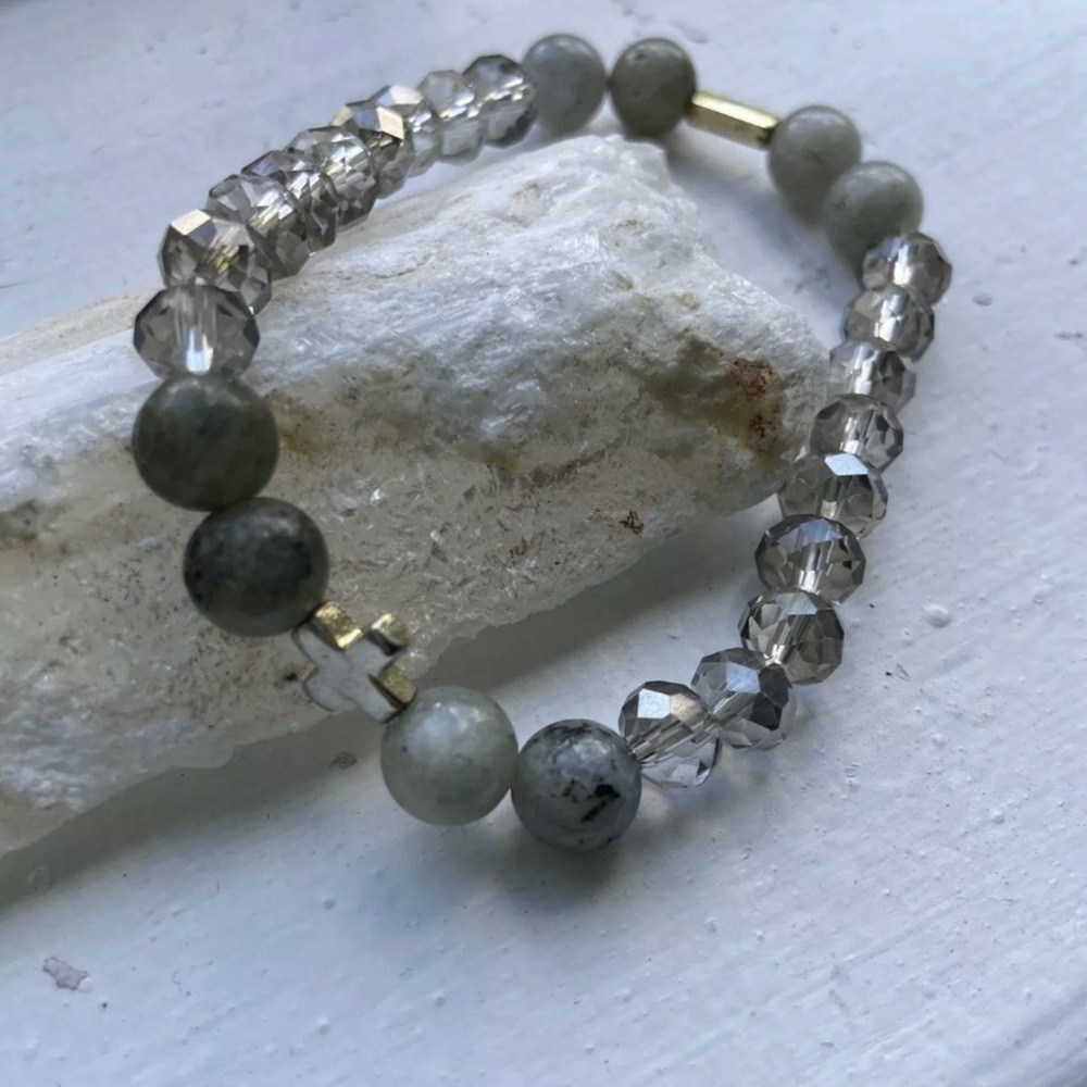 Labradorite Bracelet : Stone of Intuition
